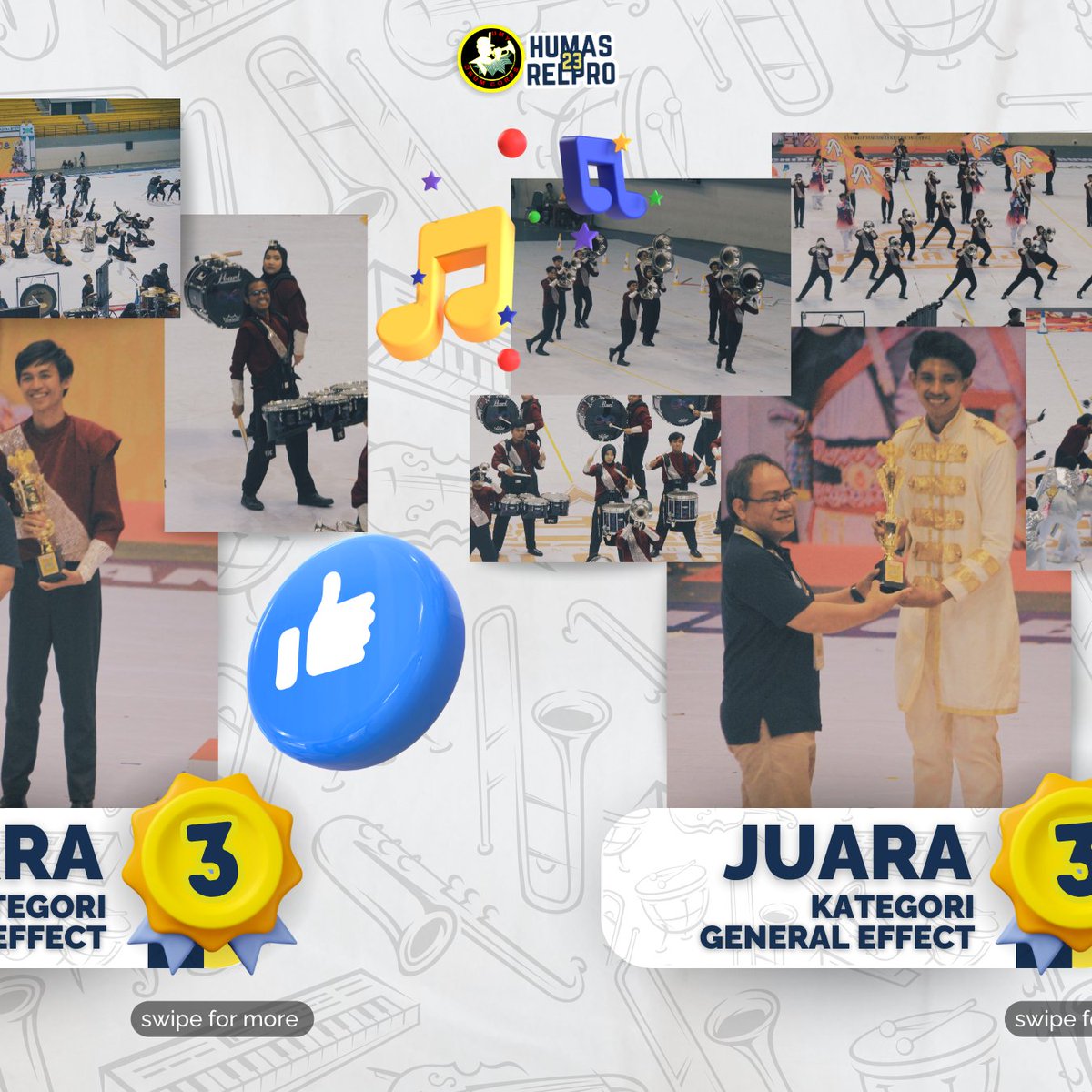 DC_UMY's tweet photo. #dcumy #drumcorps #marchingbandindonesia #marchingband #umyogya https://t.co/DZ9Wldw4wX