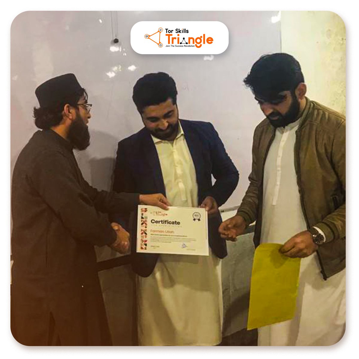 SkillsTor's tweet photo. The CEO of Tor Skills Triangle arranged a great farewell party for Mr Farman on Wednesday 3rd January 2024, who worked with TST as an SEO Expert for one year.  Also, we had a great time on this special occasion.

📌 Location: TorskillsTriangle,University Town 

#torskillstriangle https://t.co/TKnE8cobIA