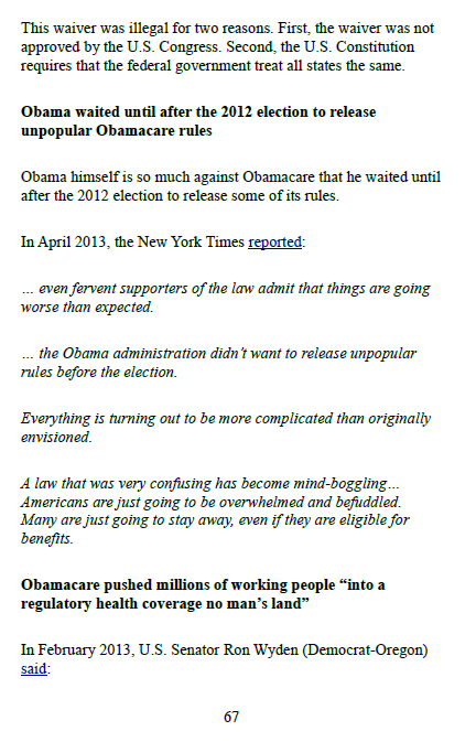 DanielAlmanPGH's tweet photo. Chapter 11: Democrats criticize Obamacare
(1/3)
#Obamacare #Democrats #Karma #Hypocrisy #DoubleStandard #NancyPelosi #BarackObama #Obama #book #books #politics #Libertarian #Conservative #Liberal #IRSScandal #Benghazi #Solyndra #HillaryClinton #ClintonFoundation https://t.co/HY2cGDOfIP