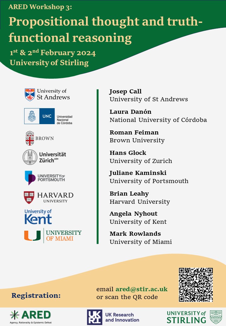 We are delighted to announce the third ARED workshop taking place on the 1st and 2nd February 2024 at the University of Stirling and online. If you are interested in attending please register using the link on our website ared.stir.ac.uk/events/