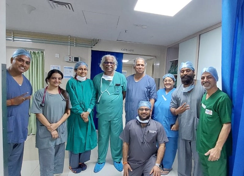 Another TricValve at Lilavati Hospitals in Mumbai today! Congratulations Dr. Prakash Sanzgiri & team.

#tricvalve
#tricuspidvalve
#tricuspidregurgitation
#rightheartfailure
#interventionalcardiology
#structuralheart
#relisysmedicaldevices
#cardiology
#lilavatihospitals
#mumbai