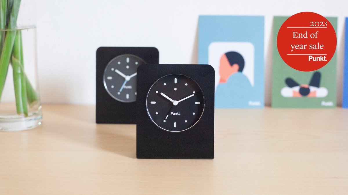 punkt's tweet photo. Timeless elegance with #Punkt #AC02 Alarm Clock, a captivating piece that elevates any room's charm.
For a limited time, seize an exclusive 50% off the AC02 Times Two Bundle.
Discover more, promotion ends January 7th: https://t.co/omX11DwkSl
#AlarmClock #DigitalMinimalism https://t.co/Hkbt5OZf86