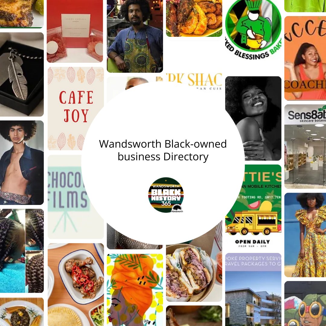 Happy #BlackPoundDay ❤️! 

#ShopLocal, #EatLocal and support local Black business owners in Wandsworth by visiting our Black-owned business directory👉 shorturl.at/wxMNY