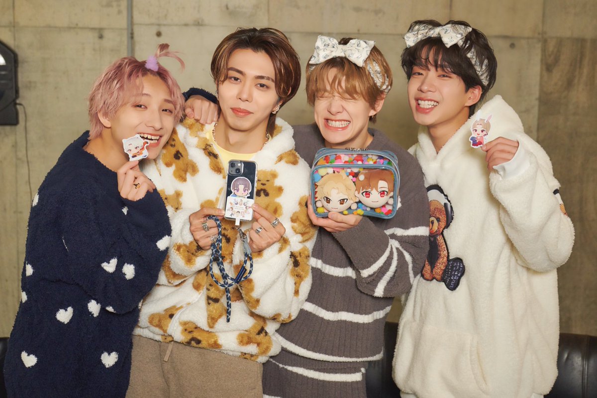 BUDDiiS FUMINORI ぬいぐるみ3点セット BUDDiiS FUMINORI 寝転び