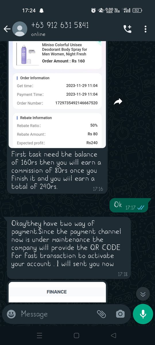 _its_rajesh's tweet photo. Check the following screen shots
@MyntraSupport @myntra  first they asking to invest 100rs and making people's to fall in their scam looting lakhs 
#เบียร์thevoice #Myntra #Dunki #Salaar https://t.co/xgewTBmjqI