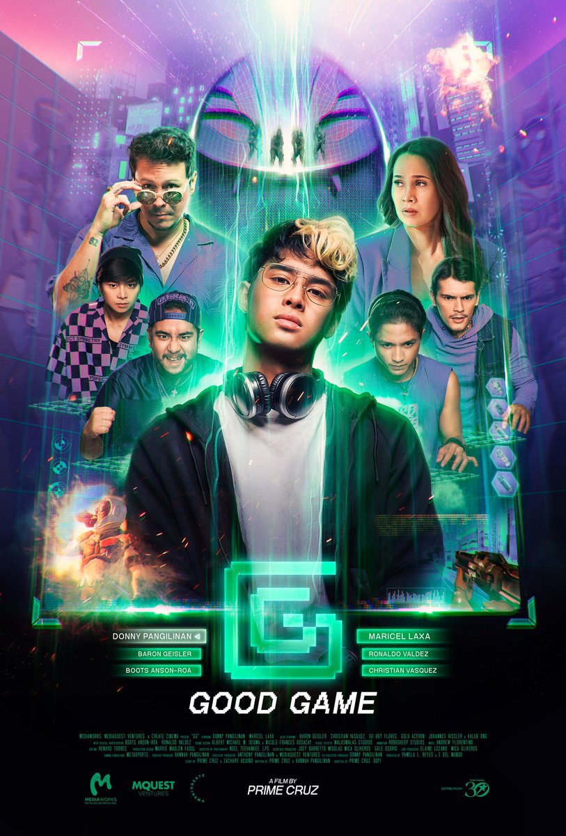 SUMABAY NA NGAYONG JANUARY 24, 2024 in theaters nationwide 🎮 

#GGTHEMOVIE —  starring Donny Pangilinan, Maricel Laxa, Baron Geisler, at marami pang iba! Directed by Prime Cruz. 

Para sa barkada, pamilya, para sa lahat!

#GGPOSTERDROP