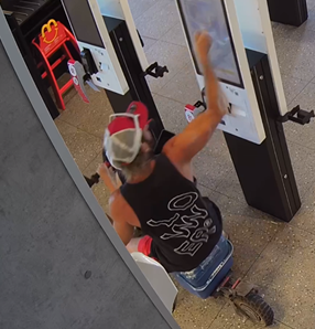 At 9.15am 6.1.24 an incident occurred at Brabham Mcdonalds. Ballajura Police would like your assistance in identifying the male pictured below. Please contact crime stoppers on 1800 333 000 or online crimestopperwa.com.au
Reference report 060124151086495 #fb