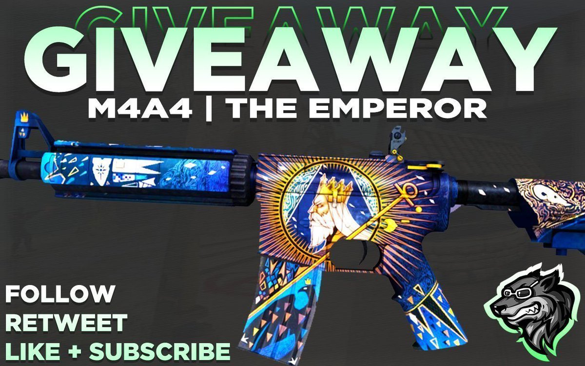 💸 M4A4 | The Emperor [$50] 💸
💎 CSGO/CS2 Skin Giveaway 💎

⏩ Follow me @jordanrnet
🔁 Retweet
⬇️ Like + Subscribe ⬇️
youtube.com/watch?v=OTCU9r…
❗️ Watch the entire video to the end ❗️

🔜 Winner will be picked in a few days! GL!
#Giveaway #CSGOGiveaway #CSGOSkins