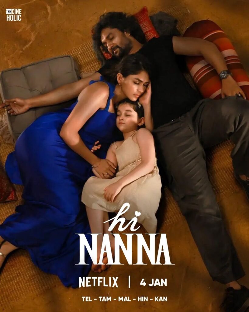 There’s so much I love about #HiNanna My third time watching today, (first time was in theaters of course) ❤️ @NameisNani big bro, you must be tired of the compliments but ❤️‍🔥 Such an artist. Such a layered craftsman & @mrunal0801 ❤️‍🔥 in a beautifully effortless performance and