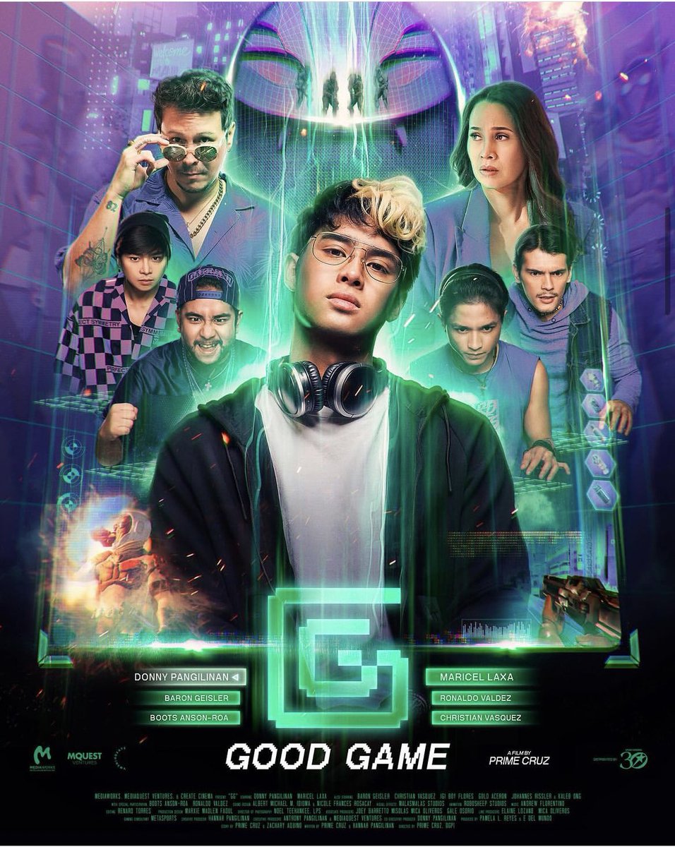 ABSCBNNews's tweet photo. LOOK: Star Cinema drops poster for upcoming movie "Good Game" starring mother-son Maricel Laxa and Donny Pangilinan, and Baron Geisler.   

The e-sports-themed film directed by Prime Cruz will be in cinemas beginning Jan. 24. (📷: Star Cinema) #GGTHEMOVIE #GGPOSTERDROP  | via @annacerezo_