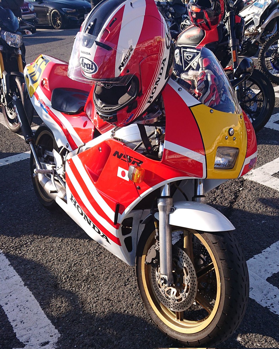 #バイクとヘルメットを晒せ
NSR250SP
X-TWELVE
RX-7X.NSR