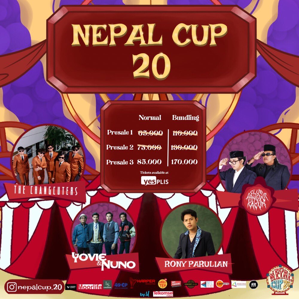 kiaaaa519132719's tweet image. WTS NEPAL CUP 20 ❗❗

Hallow.... Aku jual tiket nepal cup bundling nih guys harga presale 1, masih boleh nego lagi koo, aku wts in ini karena jadwalnya tubrukan sama jadwal mutasi sekolah ku😭
#zonauang #tiketkonser
#thechangcuters #yovieandnuno #RonyParulian #clubdangdutracun