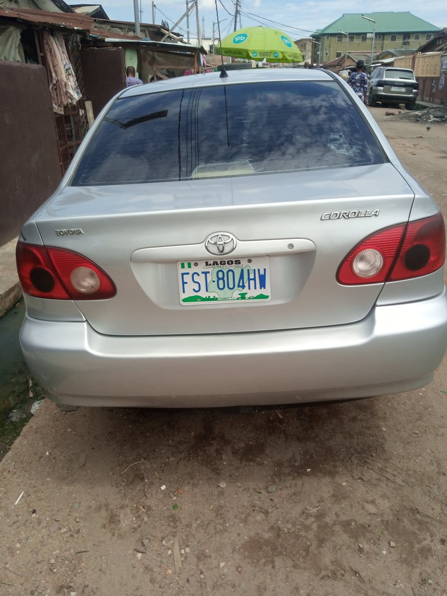 For sale
Toyota Corolla 2004 mode
Nigeria use, price is negotiable