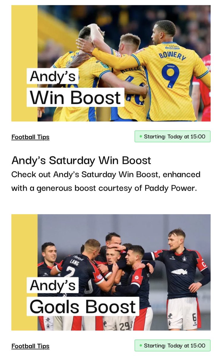 🎩 Andy’s Football Tips tweet media