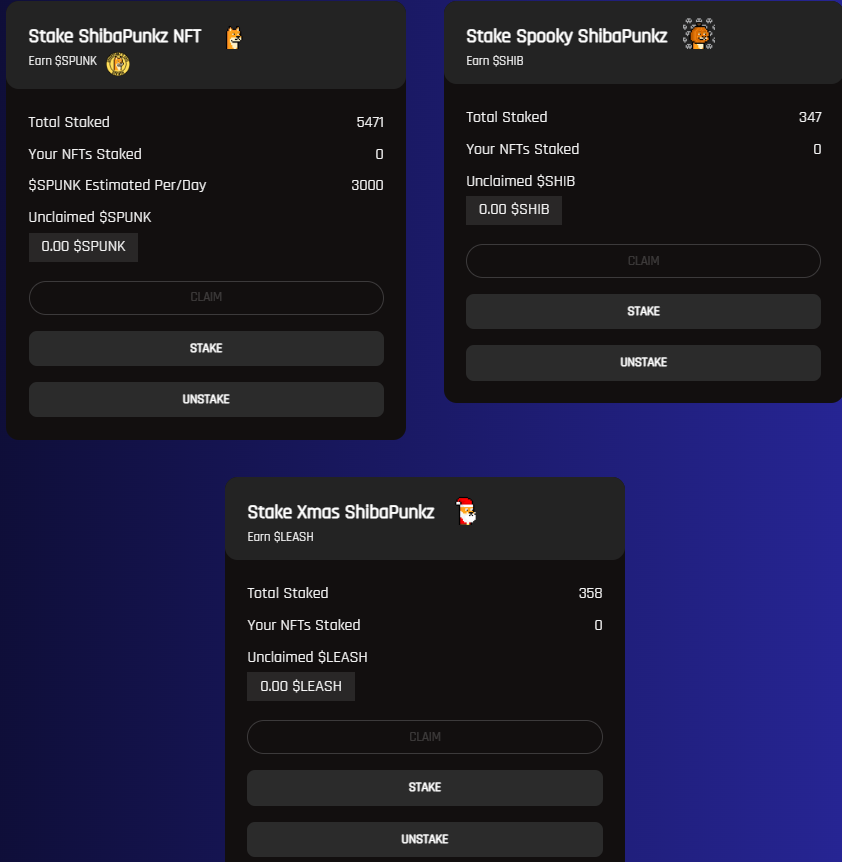 420kipmoon's tweet photo. Stake your Shiba/Spooky/Xmaspunkz on https://t.co/UdkDk0vTo8 earn SPUNK by staking shibapunkz, hold SPUNK to get #WBONE reward, minimum amount to hold for dividends is 104,130,000 SPUNK
earn #SHIB by staking spookypunkz
earn #LEASH by staking xmaspunkz
TG: https://t.co/meHchaHQYH https://t.co/3CLWpRvBhs