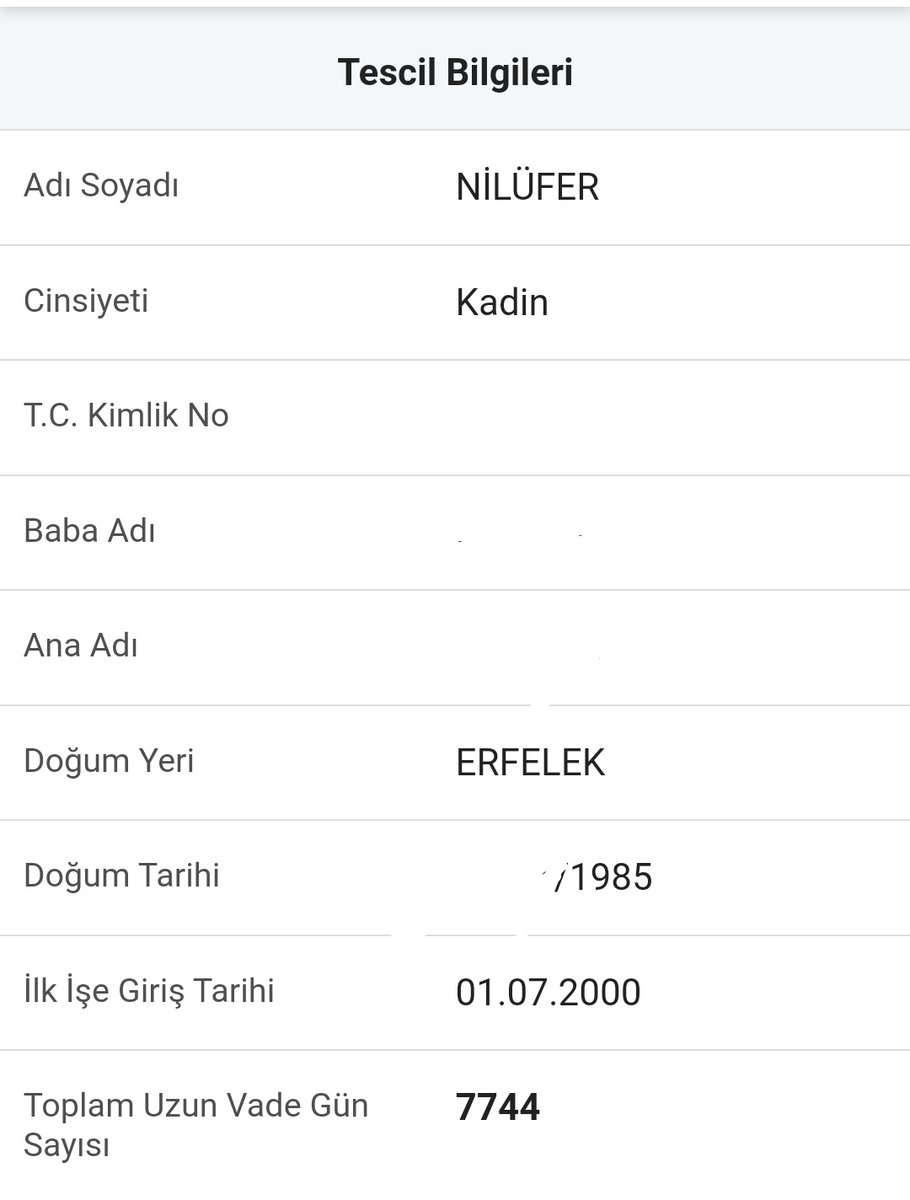 5900 günü olmayıp kredi çekip primini dolduran insanları 38 yaşından başlayarak yaş şartsız emekli edip 7000 üstü prim ödemiş insanlara 20 yıl bekle dediniz. 
Adalet mi bu❓

Erkeklerde 17 Yıl‼️
Kadınlarda 20 Yıl‼️ 

Buyrun 20 Yıl👇🏻👇🏻
<a href="/RTErdogan/">Recep Tayyip Erdoğan</a> <a href="/_cevdetyilmaz/">Cevdet Yılmaz</a>
#KademeTorbaYasaya