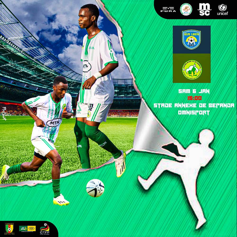 FcCoton's tweet image. Jour de match 
UMS vs COTON 
🏟Stade Annexe de Bepanda 
🕞15h00
🗓ce samedi 06 janvier 2024
#ALLEZCOTONSPORTFCGAROUA 
#FLEURONDUSEPTENTRION 
#FURA| #CREDITSAHEL| #LAMAS 
@CTFP9 @FecafootOfficie @MTNCameroon #Tiof