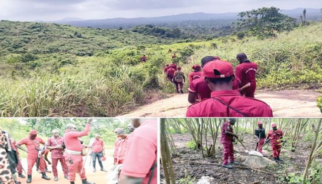 MobilePunch's tweet photo. Villagers flee as bandits overwhelm Amotekun in parts of Ondo

Some villagers in Ondo State have begun to flee their homes, following incessant attacks suffered from the herdsmen-cum-bandits’ invasion.

https://t.co/RKbxZmrziB https://t.co/dv0Z9J1ls4