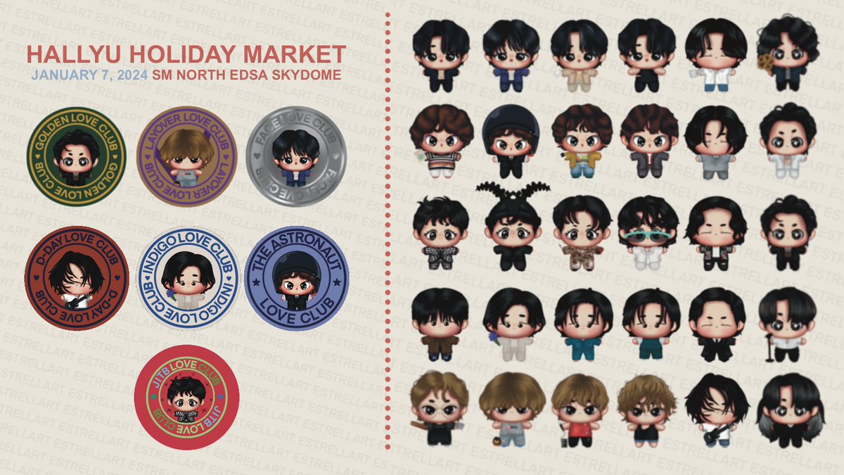 estreIIart's tweet photo. Hey guys! Here are the new designs that will be available at the event tomorrow 💜 Our existing products will also be available at a discounted price ☺️ I hope to see you there! 🙇‍♀️

Actual products will be posted later 🥰 https://t.co/FfuNqLbmrk