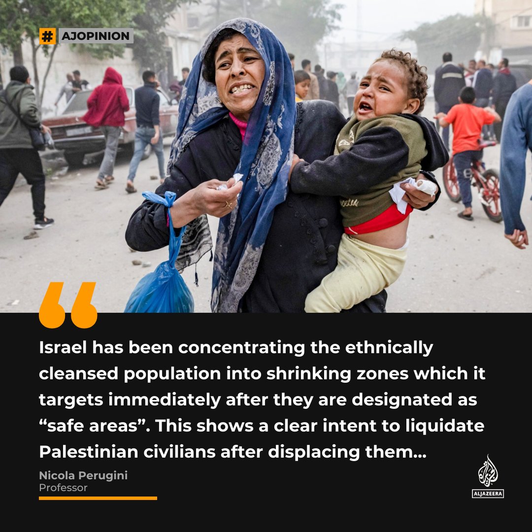 Safe zones: Israel’s technologies of genocide — #AJOpinion by aje.io/mw4x3v