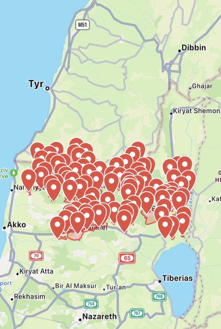 Dutzende Raketen werden JEDEN TAG aus dem Libanon auf Israel abgefeuert. Hunderttausende Israelis wurden evakuiert oder leben unter Raketenbeschuss.
Warum schweigt die Welt wenn 🇮🇱 angegriffen wird?
Und warum wird es wieder Empörung geben, sobald 🇮🇱 härter zurück schlagen wird?