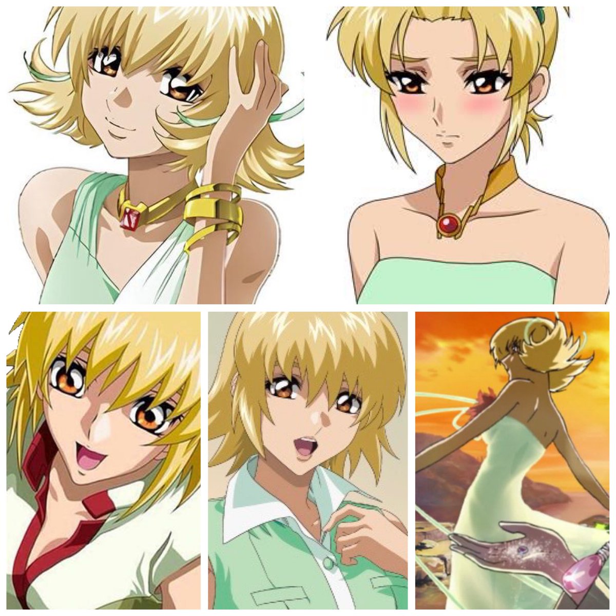 xOxO_Rix's tweet photo. カガリはグリーンの衣装が似合うね👗💛 https://t.co/05FLwpvq2T