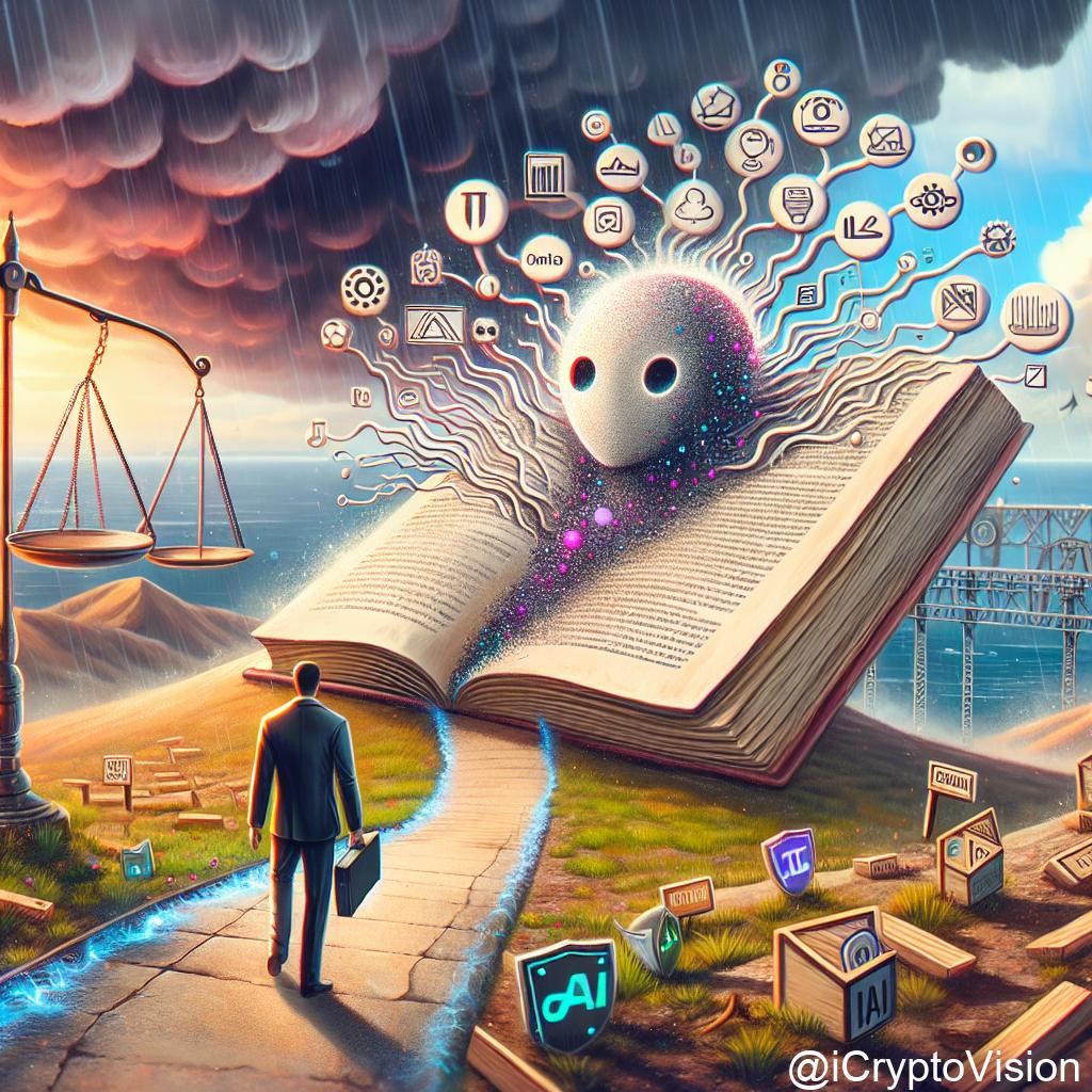 CryptoNewsX_'s tweet image. 🚨 OpenAI hit with another copyright claim! Authors Nicholas Basbanes &amp;amp; Nicholas Gage step forward demanding compensation for their work&apos;s usage. This follows OpenAI&apos;s recent nod to copyright concerns post-NYT lawsuit. 📚⚖ #OpenAI #CopyrightLaw #TechLegal #AIethics