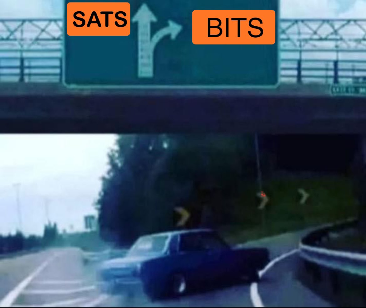 Boussoleboy's tweet photo. Me in the BRC20 who wants to make big multiples and don't follow the general trend which will turn around sooner or later
$BITS BRC20 ๐ฅ๐
$SATS BRC20
#BRC20_HunterX #BRC20DEX #BRC20s #brc20token #ordinal #OrdinalsNFT https://t.co/5hWvg0Bur3