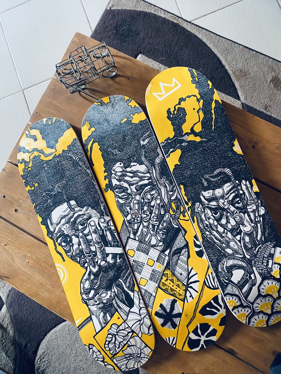 Dungumichael's tweet photo. Art on wheels 

🛹🌼🛹

#art #skateboarding https://t.co/QcU0U06tAu