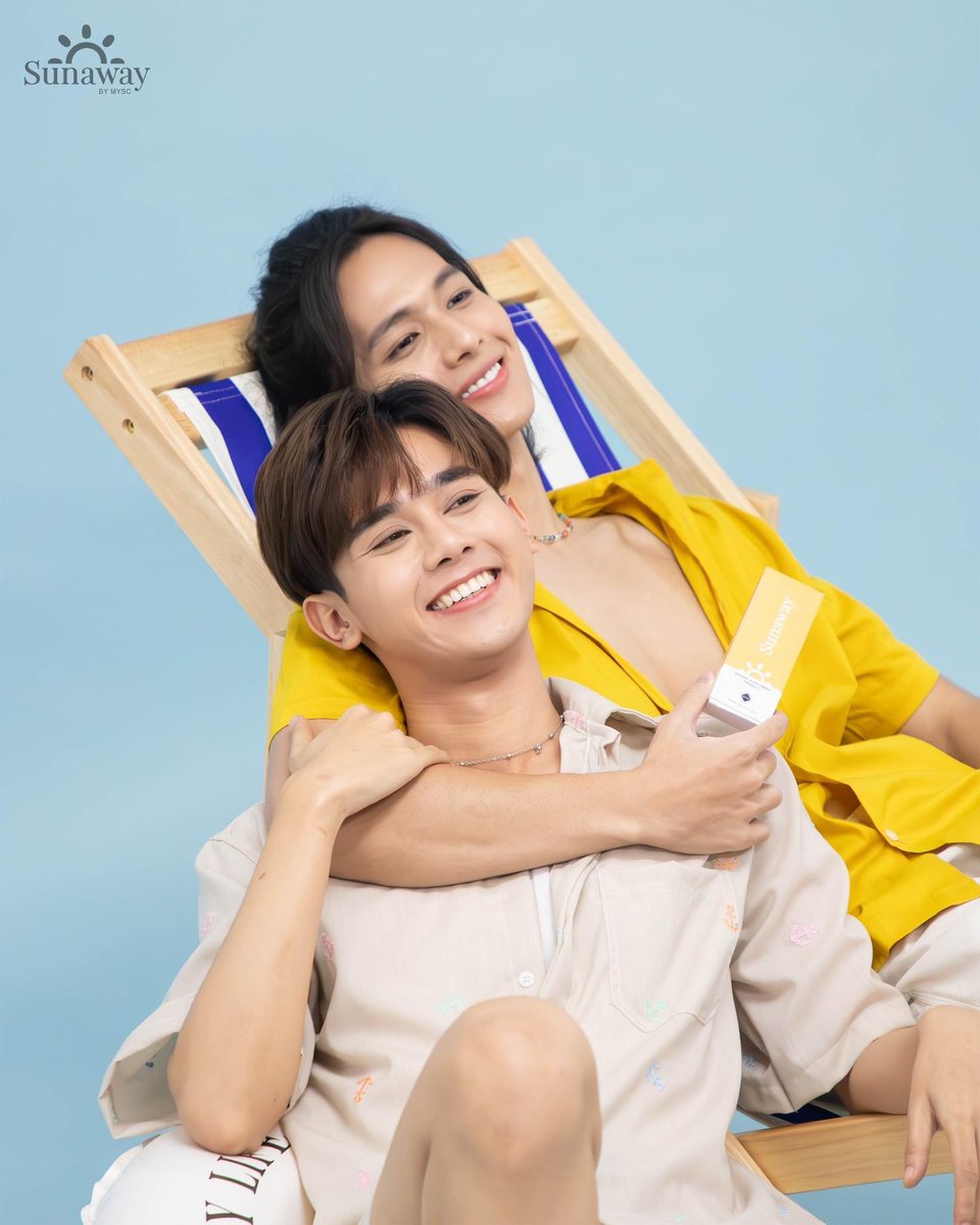 SunawayByMYSC's tweet photo. Fluke &amp; Tor 🤗🫶

Behind the Scenes คู่สุดน่ารัก ใครที่อยากเห็นมากกว่านี้ล่ะก็สามารถ รอติดตามจาก Sunaway ได้เลยนะ 🥰

#MYSC #Sunawaythailand #AlwaysSunaway #ศพกระซิบ #thewhisperer #SunawayxTheWhisPerer #sunaway #FlukeTorSunaway #คูณตาว #flukepsk #torkomkrit #กันแดดของคูณตาว https://t.co/GOx3ZqQ5iv