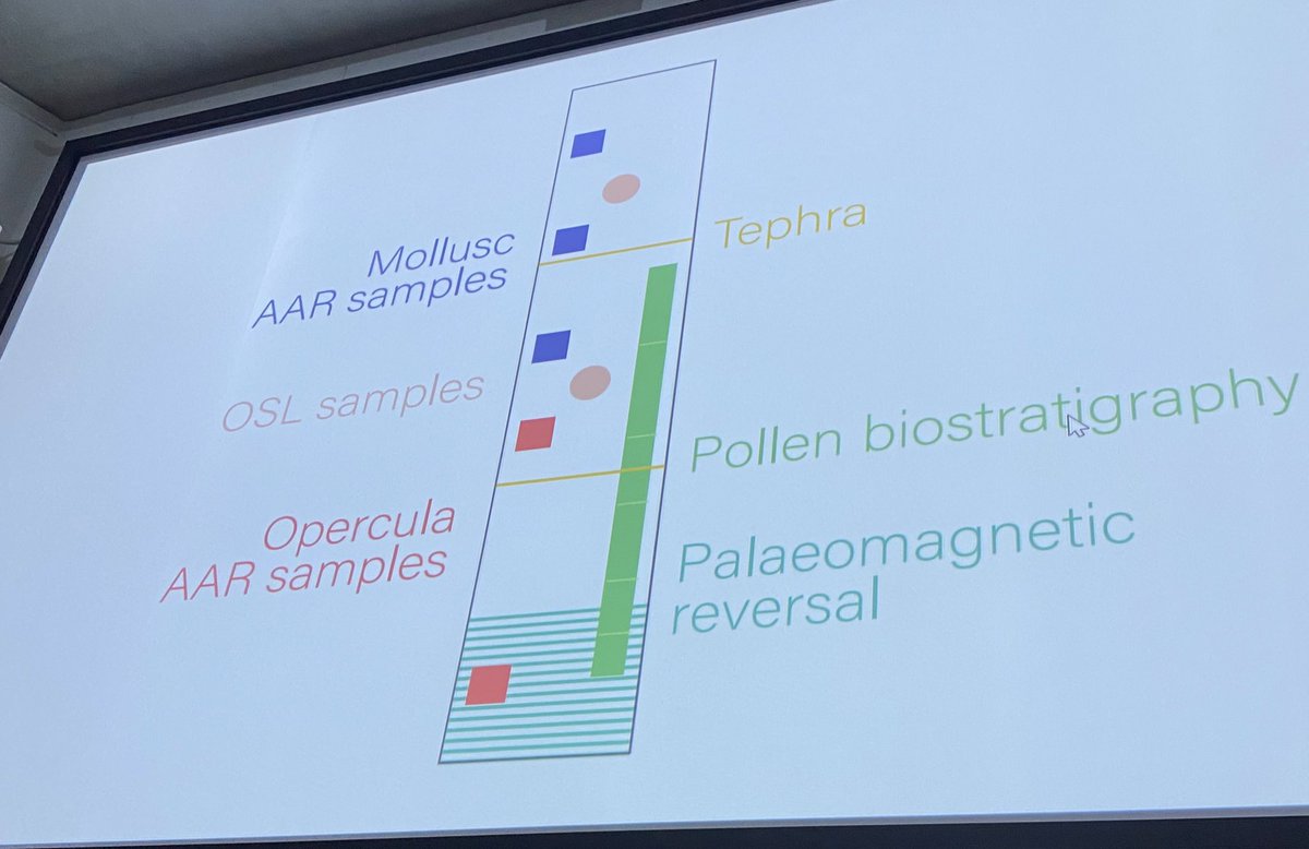 QEG Manchester (@qegman) on Twitter photo Then former <a href="/GeographyUOM/">Manchester Geography</a> member <a href="/amymcg/">Amy MᶜGuire</a> gave a wonderful presentation on ‘throwing all’ the geochronological techniques at marine cores from RISeR, where there is a mystery of some missing sediment…
#QRA24 Then former <a href="/GeographyUOM/">Manchester Geography</a> member <a href="/amymcg/">Amy MᶜGuire</a> gave a wonderful presentation on ‘throwing all’ the geochronological techniques at marine cores from RISeR, where there is a mystery of some missing sediment…
#QRA24