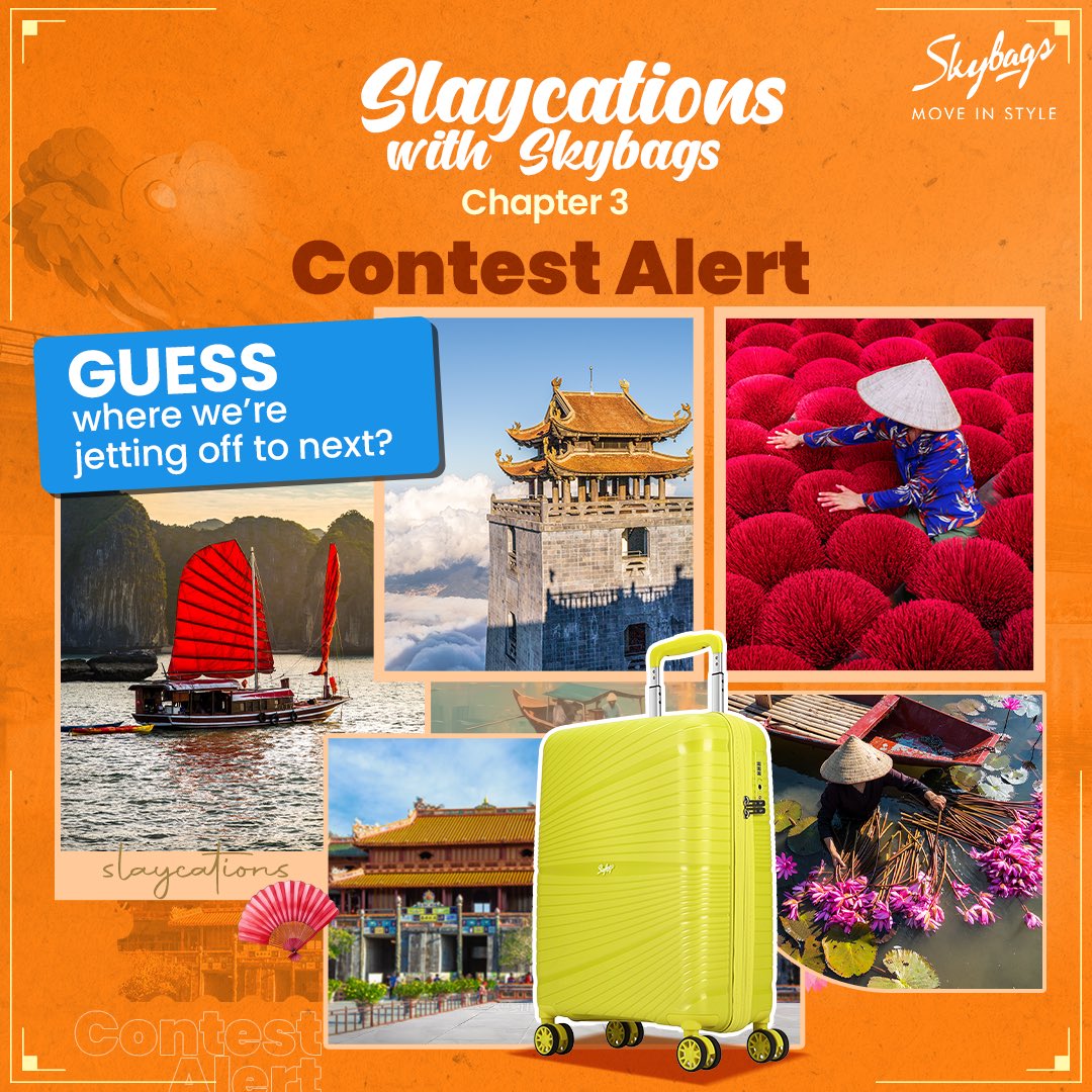 InSkybags's tweet photo. We are back with a bang! New year, new destination, and a whole new product range! Slaying with Skybags  Skylite trolley bag! 
Checkout our Instagram page @inskybags to participate in the contest! 

#Skybags #SkybagsLuggage #MoveInStyle #KeepTrending #contestalert #SkybagsContest https://t.co/rI32oZqIeI