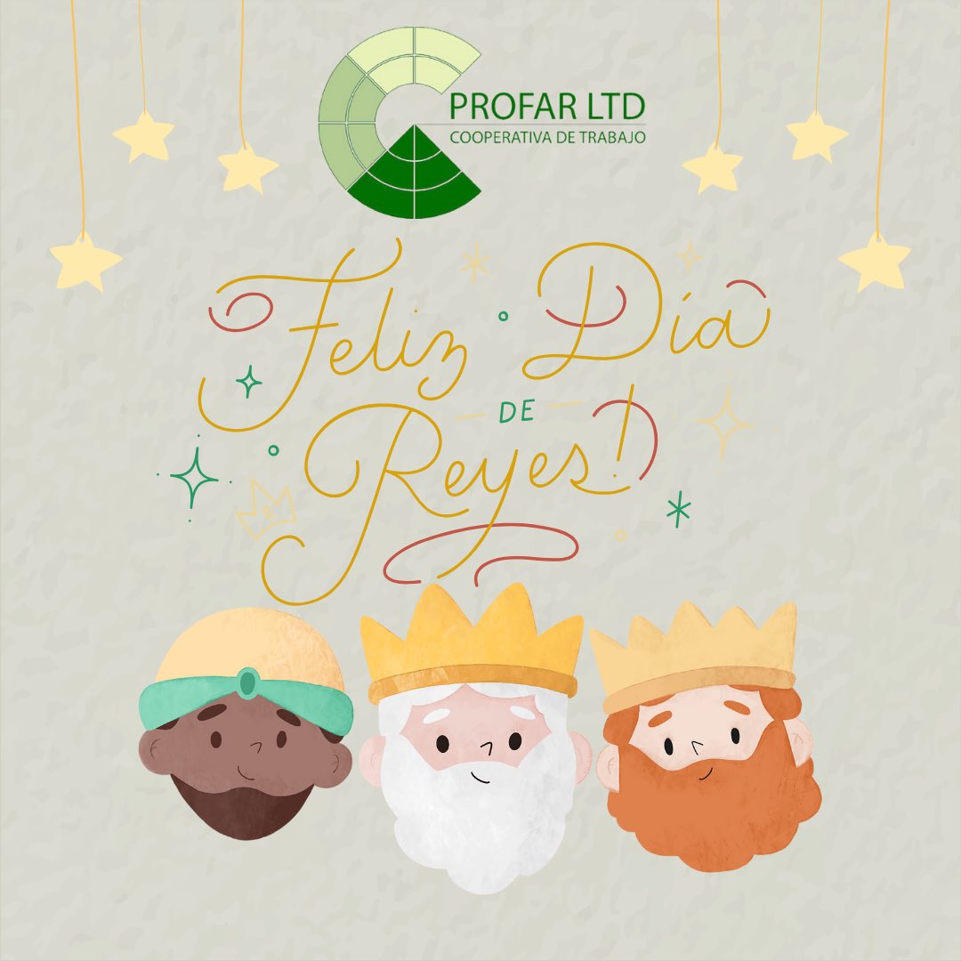 LtdaProfar's tweet photo. Feliz día de Reyes! 👑👑👑 https://t.co/Gu9WveEkWs