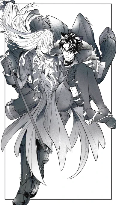 I'll catch you if you fall #wriolette #リオヌヴィ 