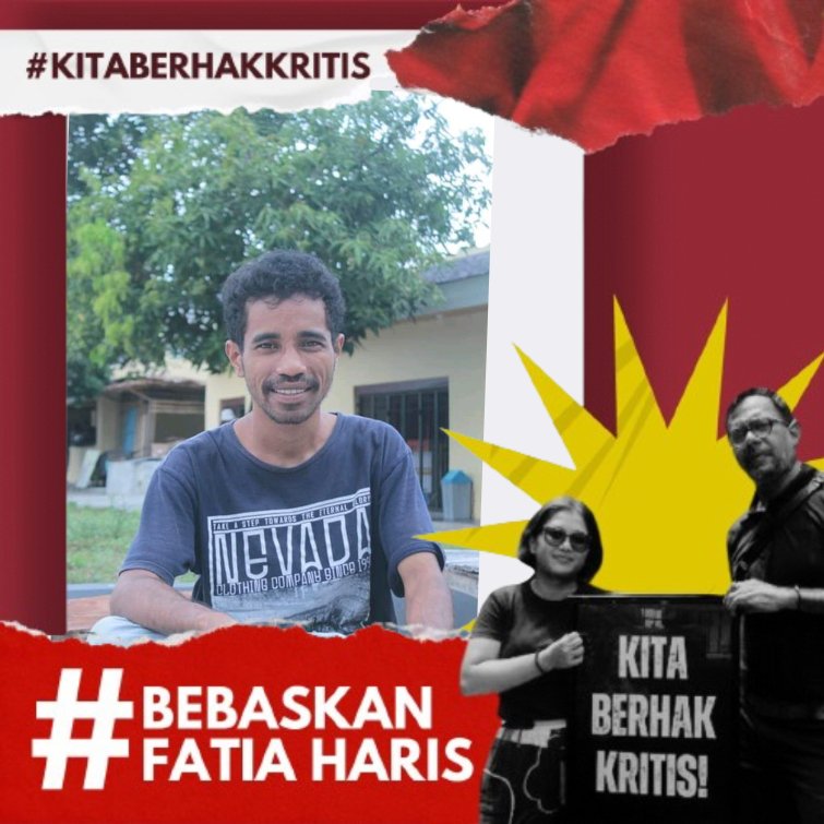 abimashalnahdan's tweet photo. Membicarakan masalah West Papua adalah hak semua orang. Semua orang harus dihormati untuk bisa bersuara. Dan, mereka yang bersuara bukan pelaku kriminal. Segera #bebaskanFatiaHaris! https://t.co/asCfqR6Qm9