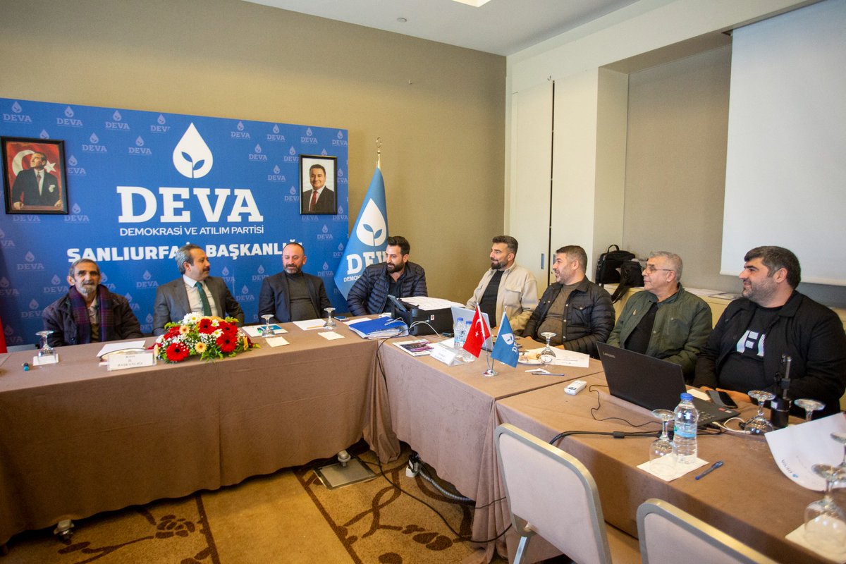 Harekete geçtik enerjimiz yüksek 💧⚡

DEVA PARTİSİ Şanlıurfa İl Başkanlığı olarak düzenlediğimiz Şanlıurfa Çalıştayı hafta sonuda tüm hızıyla yoğun katılımlarıyla devam ediyor.

<a href="/devapartisi/">DEVA Partisi</a> <a href="/alibabacan/">Ali Babacan</a> <a href="/erginsadullah/">Sadullah Ergin</a> <a href="/keremaltun65/">Kerem Altun</a> <a href="/sadullahkisacik/">Sadullah Kısacık</a> <a href="/emin_ekmen/">Mehmet Emin Ekmen</a> <a href="/Mustafaisik63/">MUSTAFA IŞIK</a>