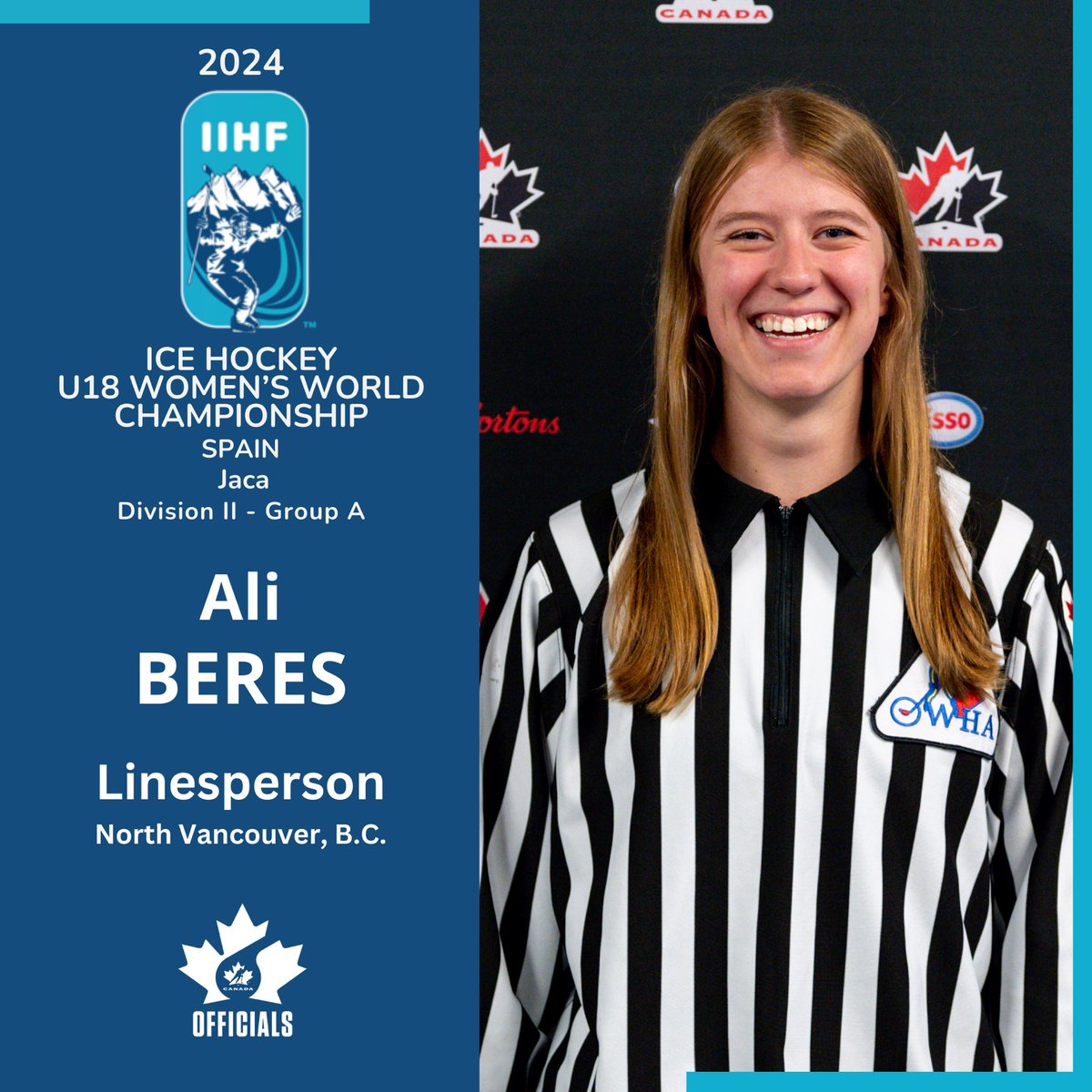 DHanoomansingh's tweet photo. Congratulations to our officials selected for the U18 Women’s World Championships taking place this week across Europe! 

Félicitations à nos officielles sélectionnées pour les tournois du championnat mondial féminin des moins de 18 ans qui se déroulent cette semaine! https://t.co/m9fRrJLKzH