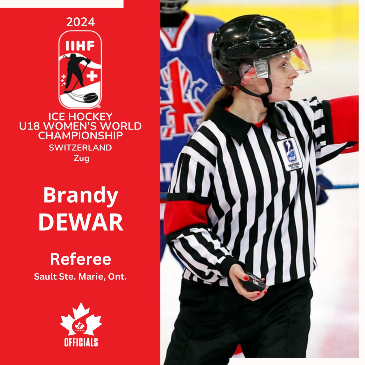 DHanoomansingh's tweet photo. Congratulations to our officials selected for the U18 Women’s World Championships taking place this week across Europe! 

Félicitations à nos officielles sélectionnées pour les tournois du championnat mondial féminin des moins de 18 ans qui se déroulent cette semaine! https://t.co/m9fRrJLKzH