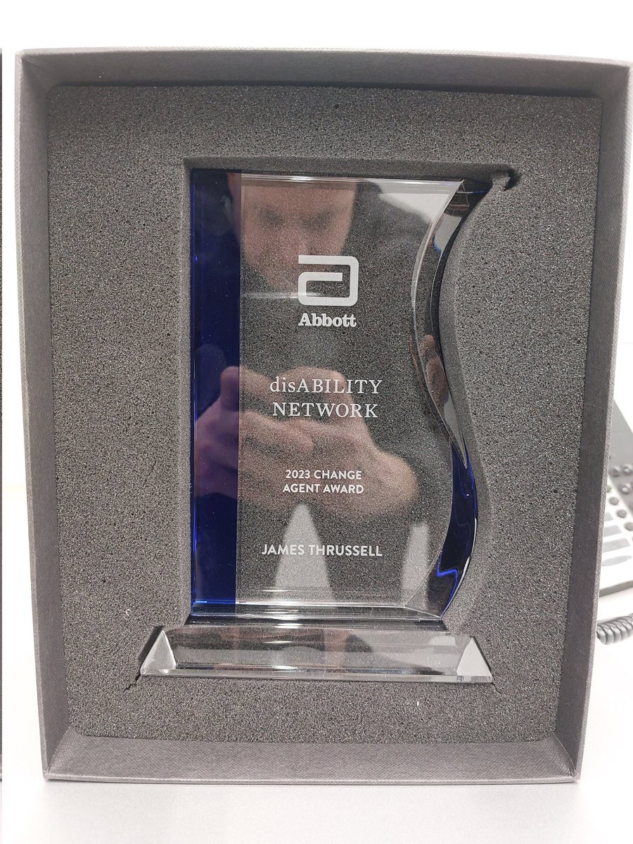 Not one to big myself up about awards especially in the day job.

But got my award to try and change things with people with Disabilities within the company.

1st person in Europe to get one in a company the employees 115,000 in 60 countries 🏆

#dyslexia #dyslexic #mentalhealth