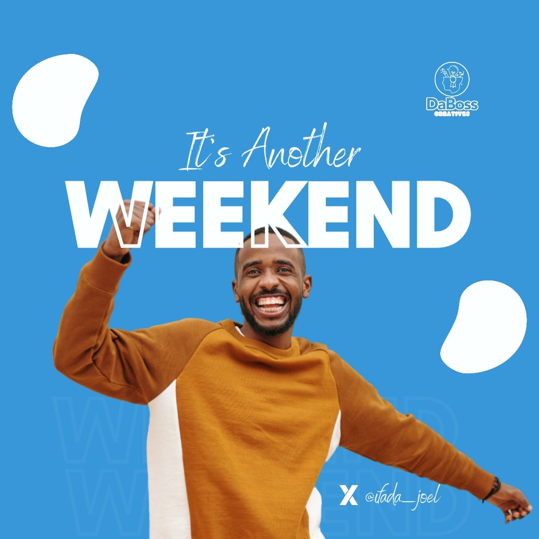ifada_joel's tweet photo. Happy Weekend X family
Please retweet....
@peng_writer @HopeRemy @_Stephanieoloko @thatdesignpro @israel__designs @BrainiacGfx
#branddesigner #graphicsdesigner #weekenddesigns https://t.co/Lzt2MEW6g2