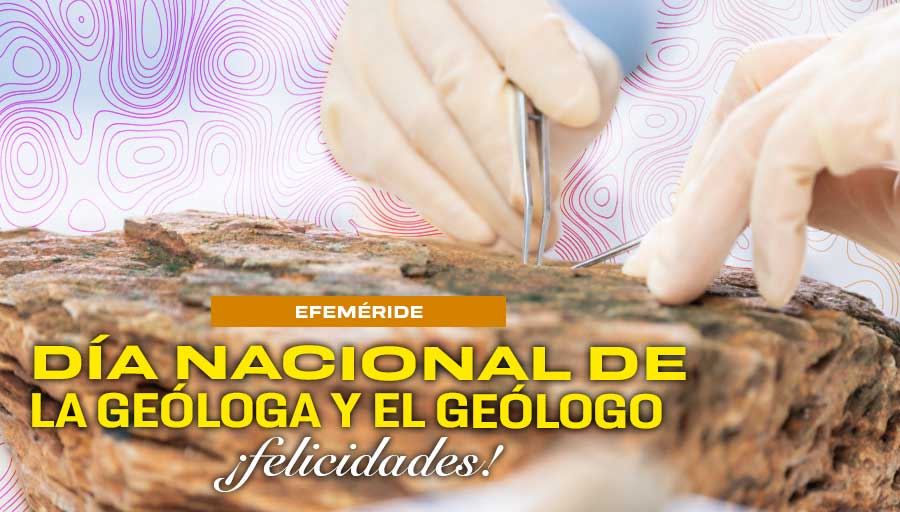 De diferentes formas, ellos viajan al centro de la Tierra 🌎. #UnDíaComoHoy se celebra el Día Nacional del Geólogo. ¡#UnGOYApara los geólogos y las geólogas de la UNAM! 👷‍♀️👷