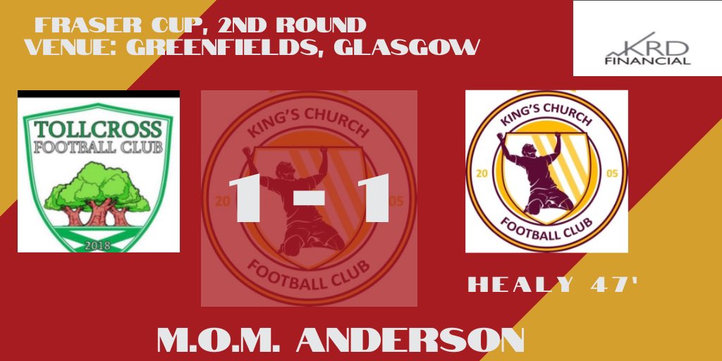 A good way to start the year, through to the quarters of the Fraser. It certainly wasn’t the best game to watch, both teams pushing till the end and finally decided on penalties. All the best to <a href="/AfcTollcross/">Tollcross AFC</a> and thanks for making it a tight game throughout.