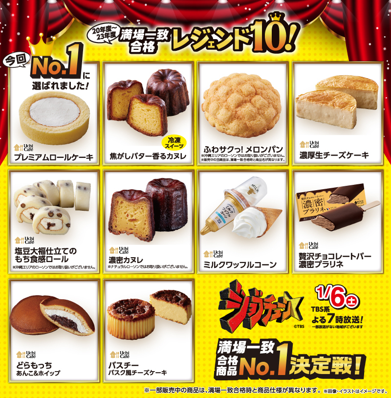 akiko_lawson's tweet photo. TBS系「 #ジョブチューン 」応援してくださった方ありがとうございました♪
あなたのNo.1スイーツの結果はいかがでしたか(^^)
登場商品はこちら！
https://t.co/JXhTC3Sy01
#ローソン #ローソンジョブチューン https://t.co/1sNeAECvlS