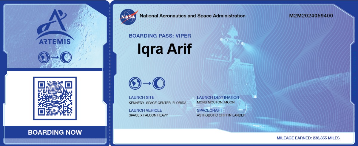 call_me_bruhhh's tweet image. Hey ya! Get ready to join VIPER, NASA's cool new Moon rover adventure! We're heading to the lunar South Pole to unlock the secrets of water on the Moon. Add your name to fly aboard VIPER!
www3.nasa.gov/send-your-name…

 #NASA  #VIPExperience #exploringspace #SendYourName