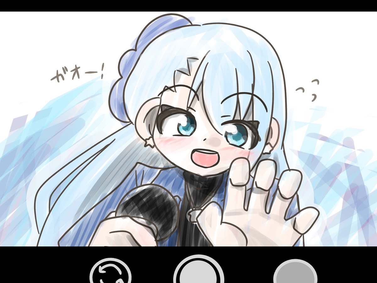 お気に入りのイラスト再掲✨
#凪原涼菜 