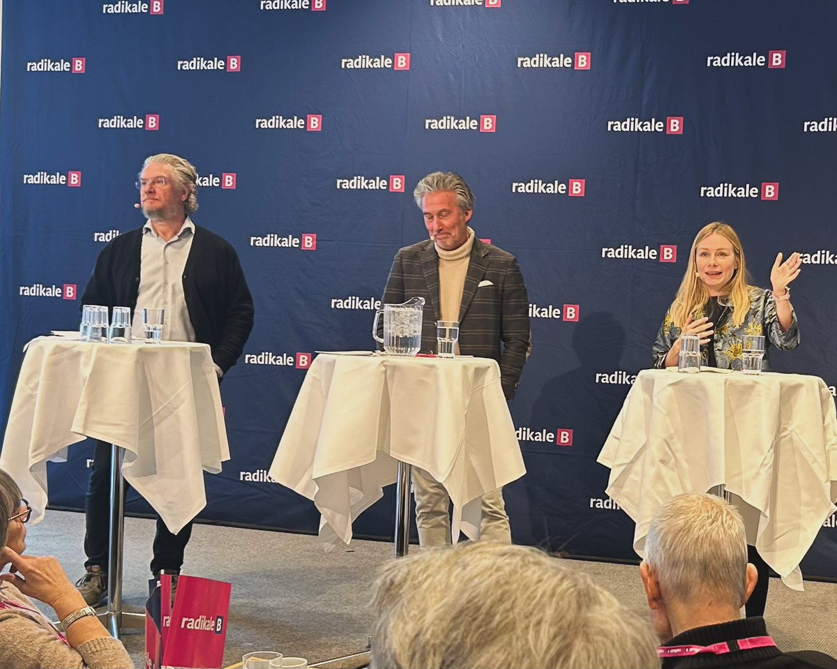 Debat om Europas fremtid mellem EP-spidskandidaterne @SociologenHD @Loekkegaard_MEP og @Sigridfriis - klima, energi og sikkerhed er på dagsordenen. Og så har vi selvfølgelig også rundet, hvorfor LA søger optagelse i den konservative EPP-gruppe 🤷🏻‍♀️ #dkpol #eupol #rvns24