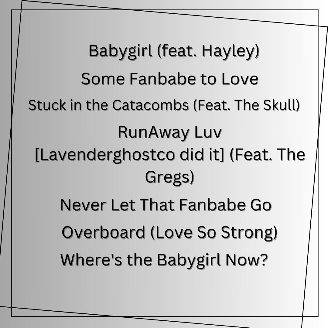 JustinAnt01's tweet photo. Special surprise for the fanbabes! Please enjoy Anthony Justin's debut album

Anthony Justin's World 2.0

With collabs from @withlovekarim
(Babygirl) @Thoughtsbyskull @gregfreg127 @GrehfregKarim @glorngrehkarim @KarimGregCo @xoxogossipgreg 
#SaveLockwoodandCo #AsktheLoreAccounts https://t.co/yQDsfwHki3