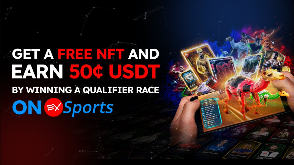 🔥 New Hot Offer! 🔥

💰 Earn a FREE NFT and a #Binance Gift Card worth 50¢ USDT by Winning a Qualifier Race on Ex-Sports <a href="/ExSportsToken/">EX-Sports | $EXS 🪙</a> 

⏳ Hurry, as it's limited to the first 3744 users 👇👇