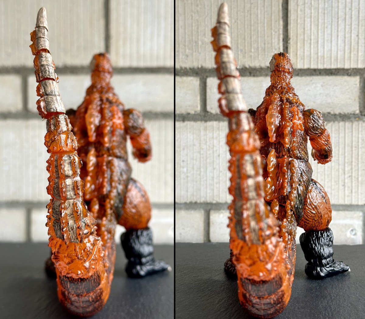 SUPER7 1200* ゴジラ🔥💥⚠️ ゴジラVSデストロイア」で放射能でメルト