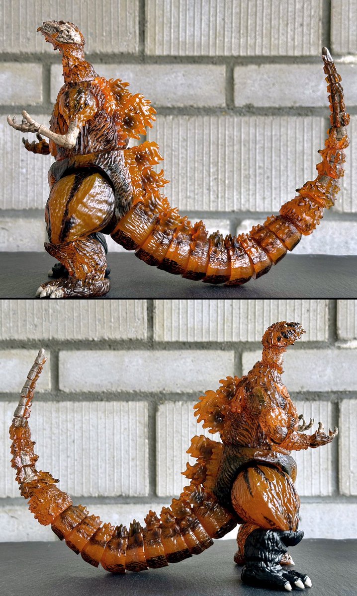 SUPER7 1200* ゴジラ🔥💥⚠️ ゴジラVSデストロイア」で放射能でメルト